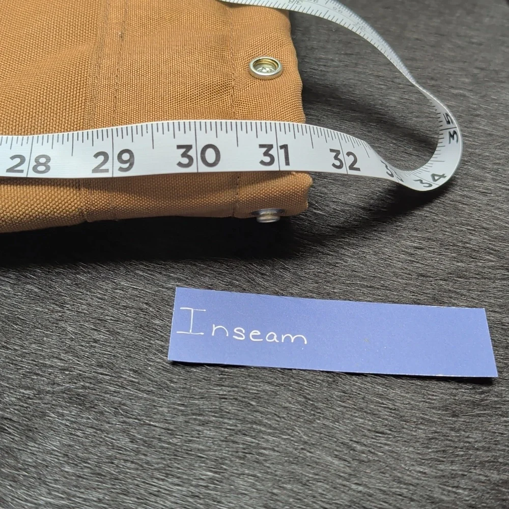 NWOT Carhartt XL Overalls Bibs Men's Loose Fit - Picture 8 of 11